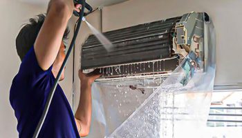 AC cleaning